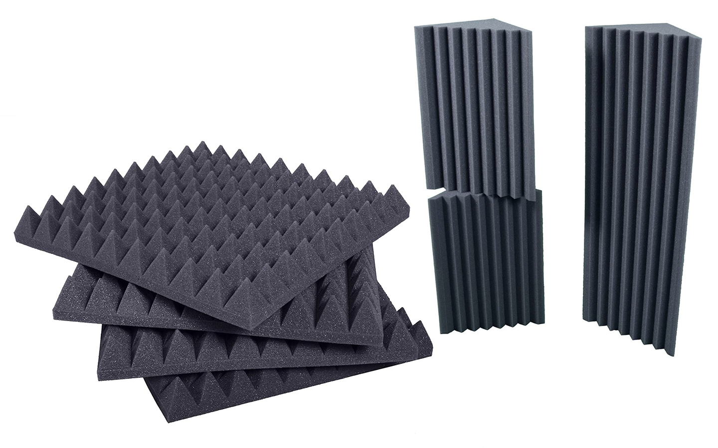 Sound absorbing panels and bass traps